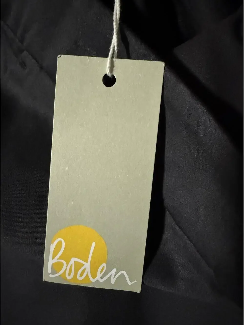 Boden Glorious British Style Black Tailored Trousers‎ UK 12R